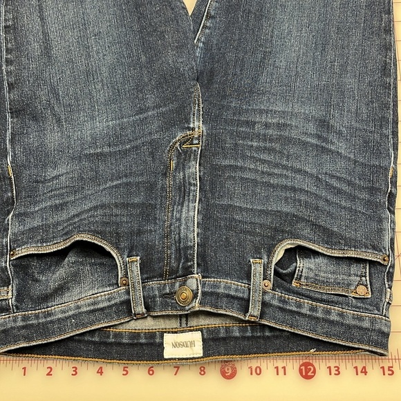HUDSON Barbara High-Waisted Super Skinny Ankle Stretch Denim Jean Daze Wash  31 - Picture 15 of 16